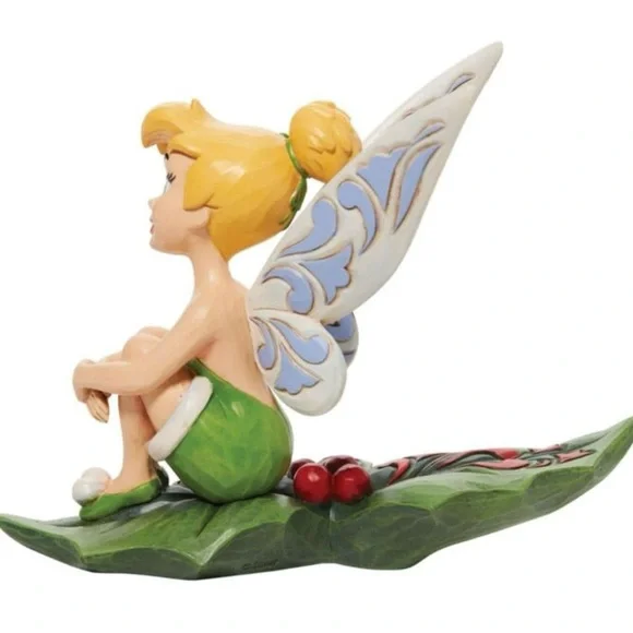 Disney Tinkerbell Sitting On Holly - Picture 4 of 9